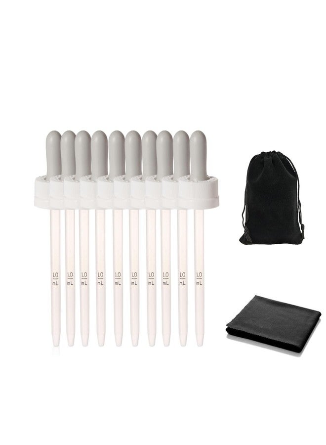 Syringes for Kirkland Signature Minoxidil 5% for Men, Replacement Applicator 1mL Syringes for Minoxidil 5%, 10 Count, Includes Cleaning Cloth and Storage Pouch